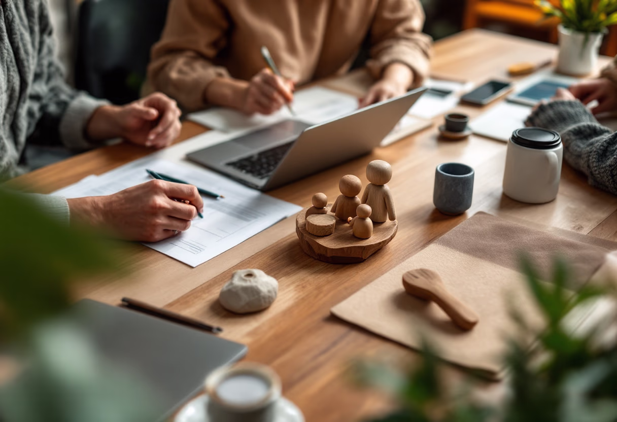 image of a brainstorming session (for a consulting firm)